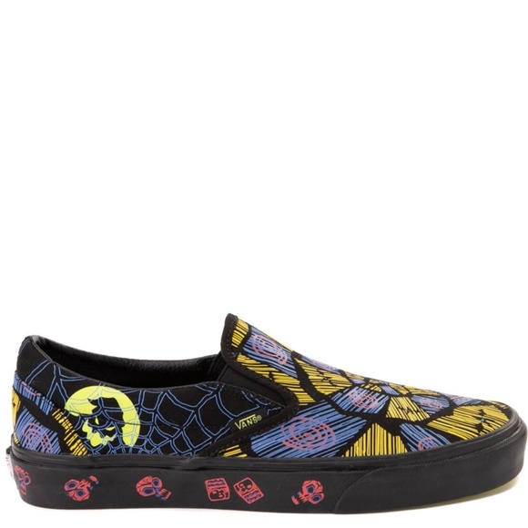 oogie boogie slip on vans